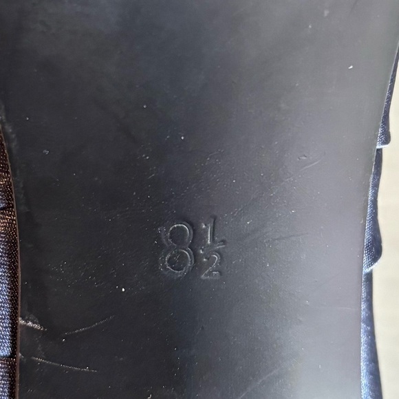 Kelly & Katie Blue Satin Peep Toe High Heels Pumps 8.5 Stiletto 4" Elegant - Picture 7 of 13